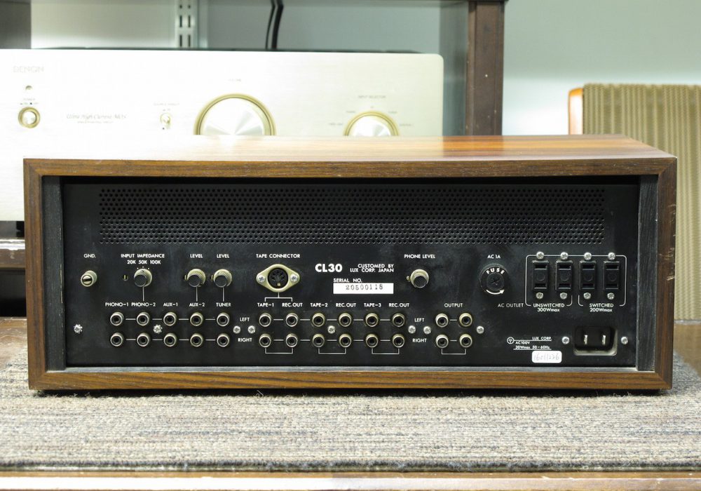 LUXMAN CL-30 电子管 功率放大器