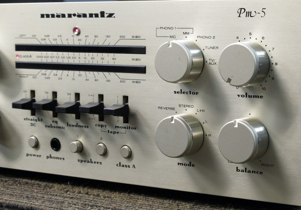 marantz PM-5 功率放大器