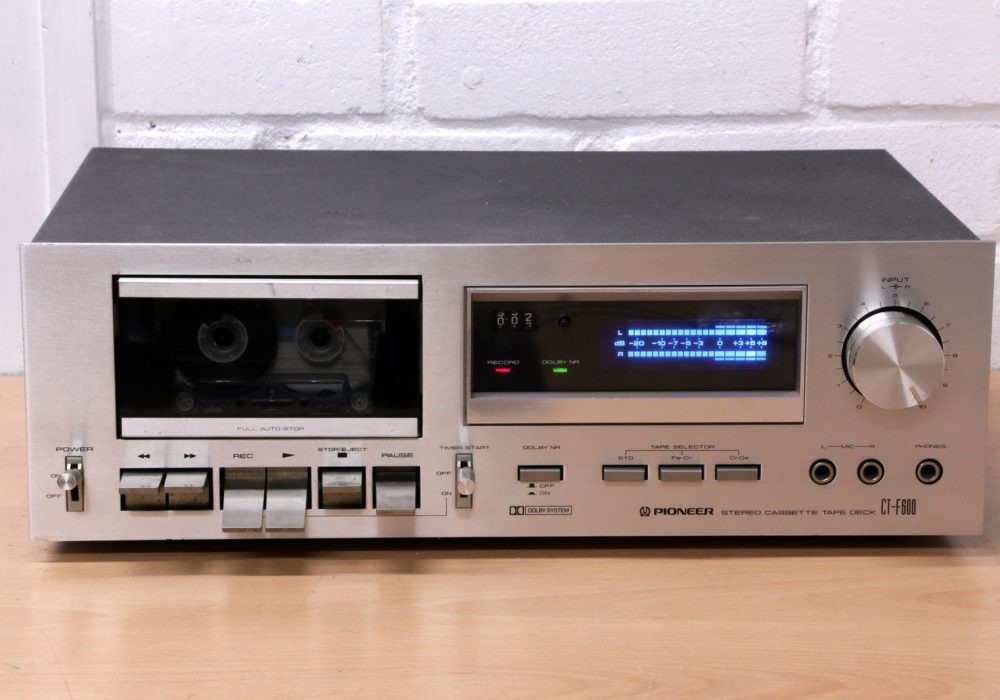 PIONEER CT-600 vintage Hi-Fi analogue cassette tape deck SUPERB Japan SERVICED