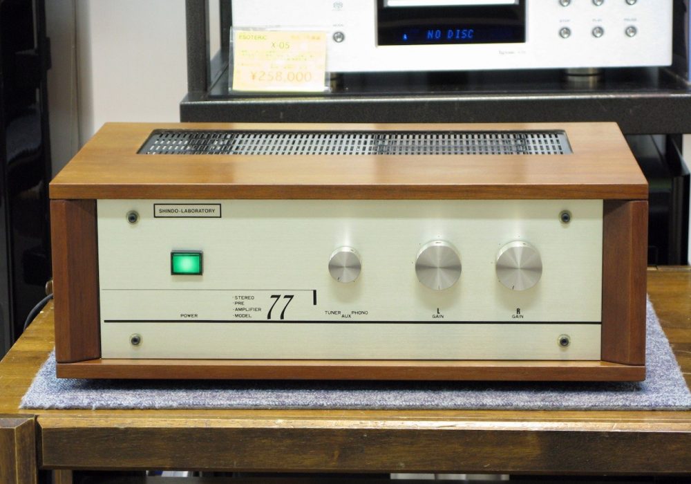 Shindo Laboratory Model 77 电子管 前级放大器