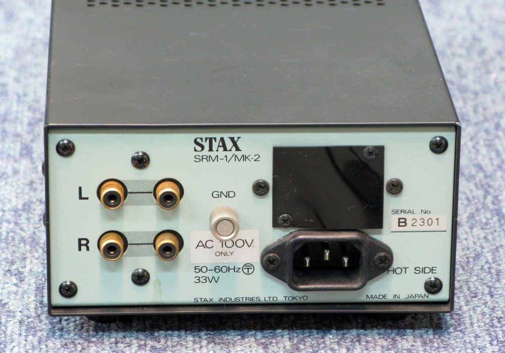 STAX SRM-1/MK2 头戴式静电耳机