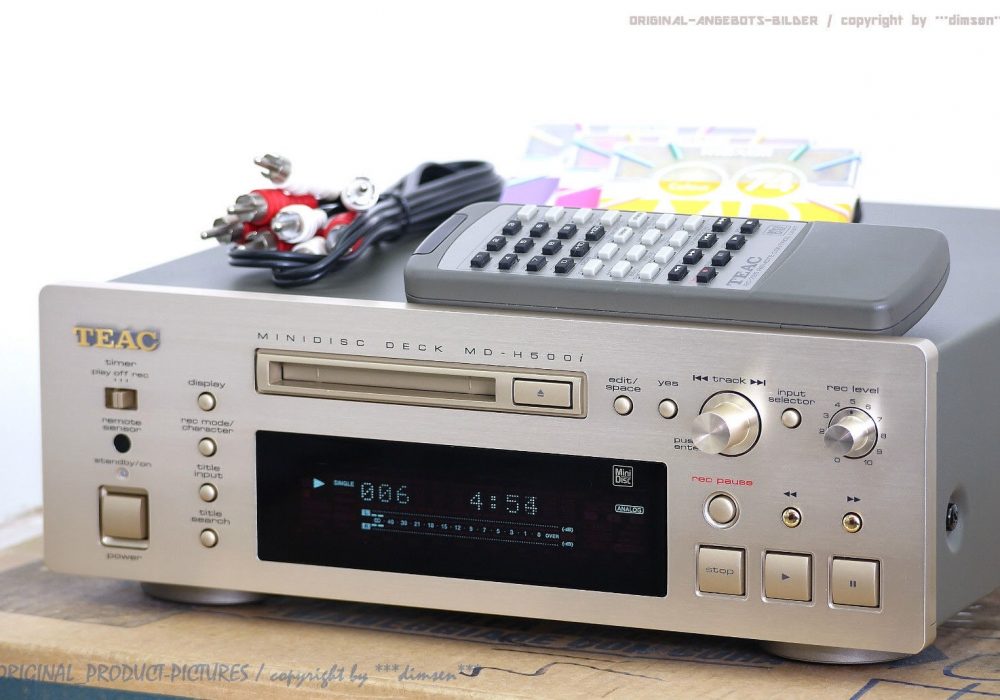 TEAC MD-H500i High-End MiniDisc MD播放机