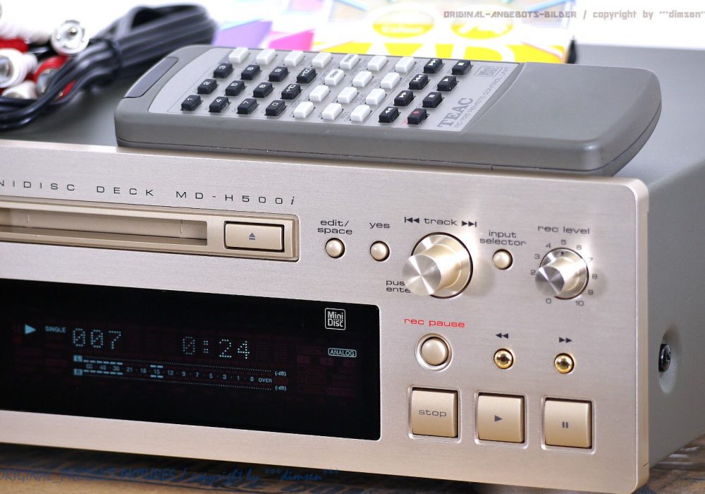 TEAC MD-H500i High-End MiniDisc MD播放机