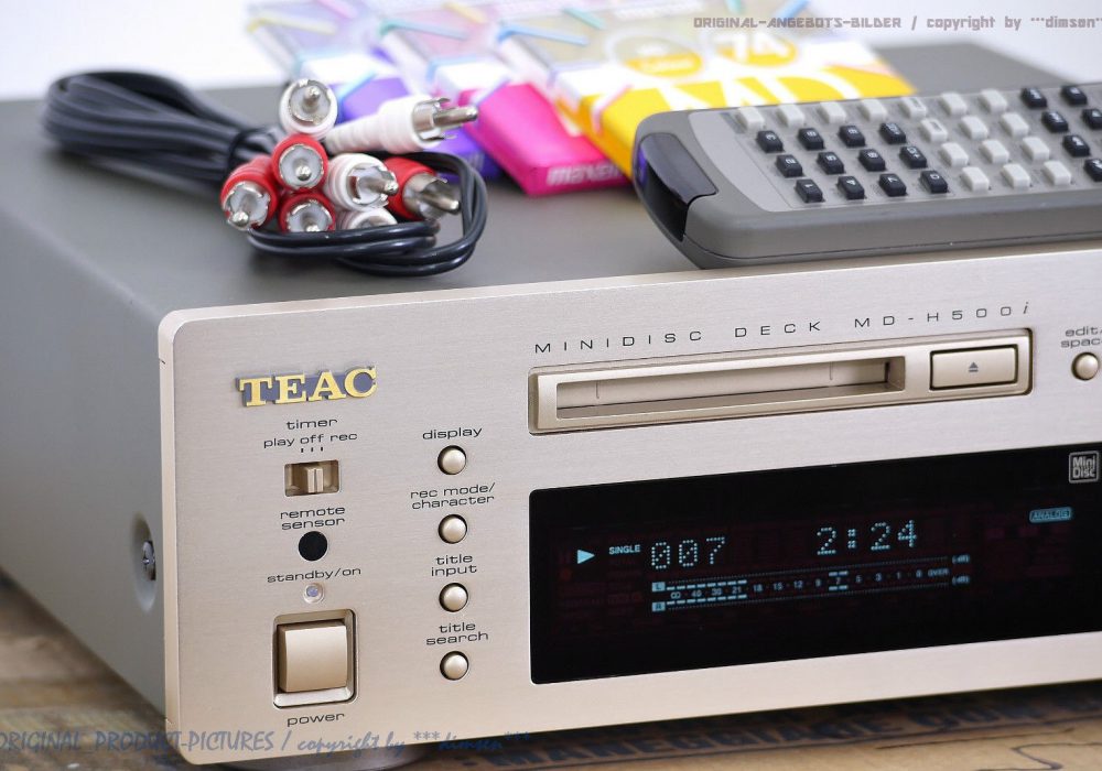 TEAC MD-H500i High-End MiniDisc MD播放机