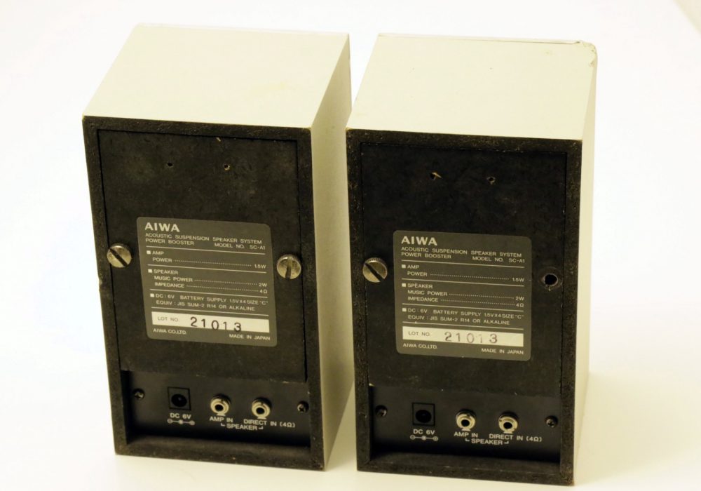 爱华 AIWA SC-A1 2瓦 随身听音箱