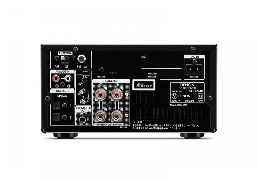 天龙 DENON RCD-M40 CD/USB/收音 桌面音响组合