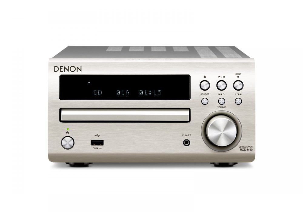 天龙 DENON RCD-M40 CD/USB/收音 桌面音响组合