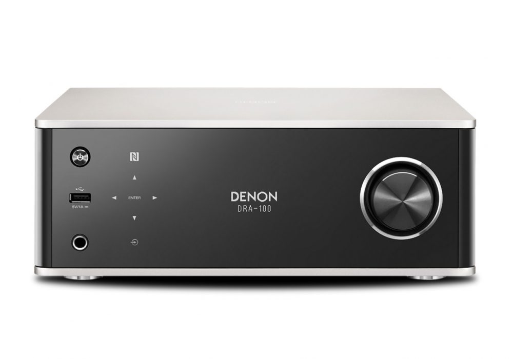 天龙 DENON DRA-100 网络播放 桌面功放