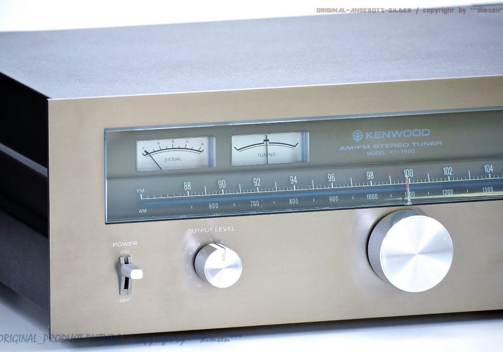 建伍 KENWOOD KT-7550 AM/FM 立体声收音头
