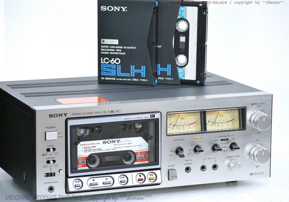 索尼 SONY EL-5 ELCASET 卡座