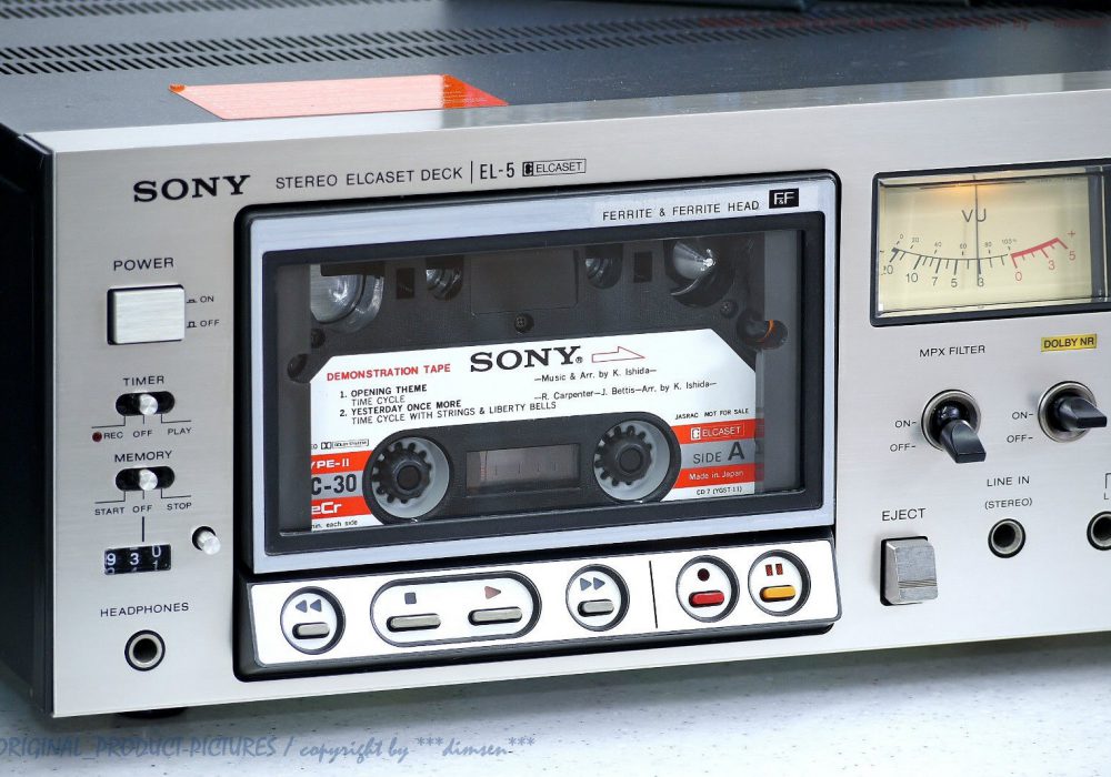 索尼 SONY EL-5 ELCASET 卡座