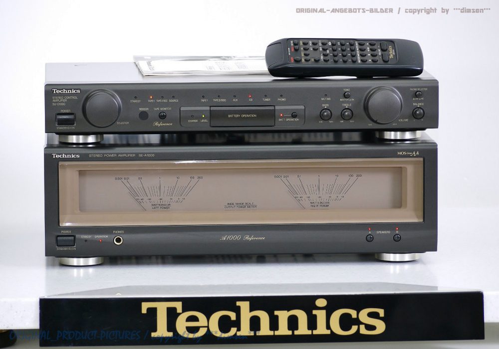 松下 Technics SU-C1000 / SE-A1000 High-End 前后级功放