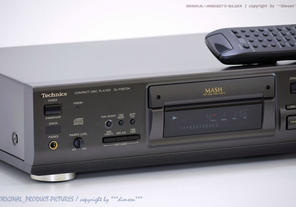 松下 Technics SL-PS670A CD播放机