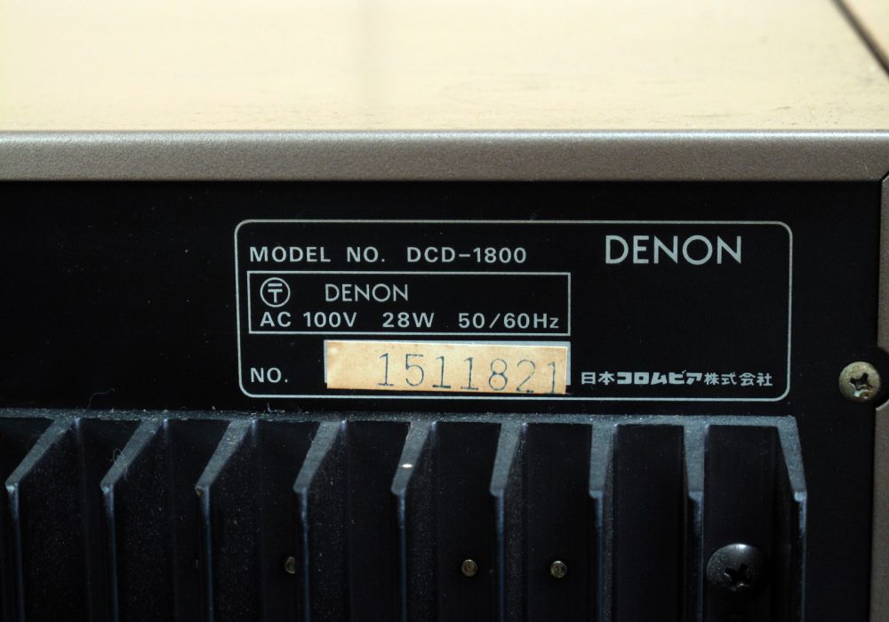 DENON DCD-1800 CD播放机