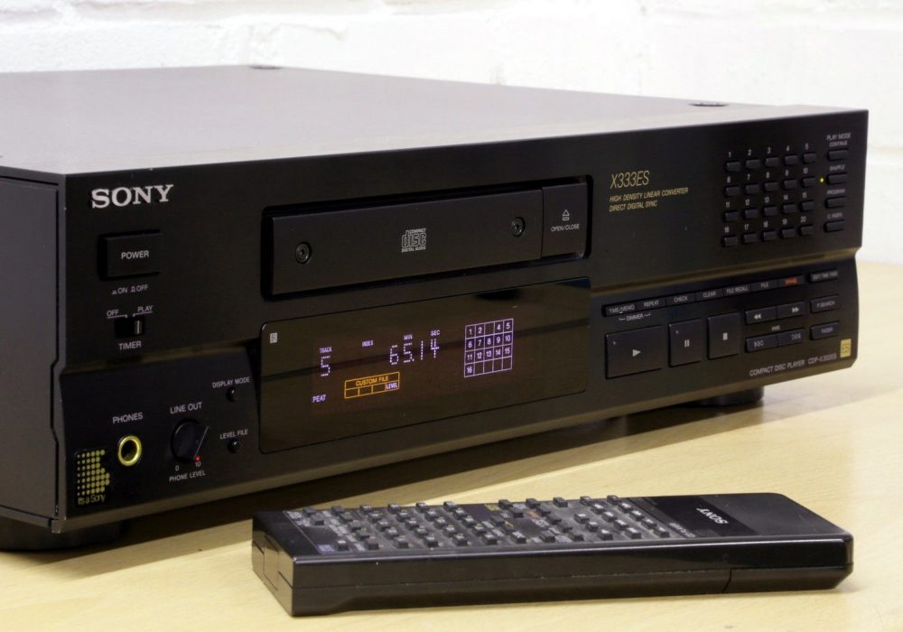 索尼 SONY CDP-X333ES CD播放机