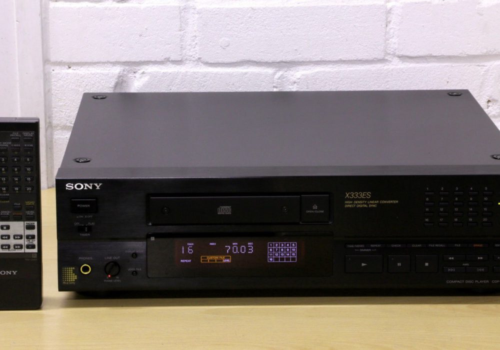 索尼 SONY CDP-X333ES CD播放机