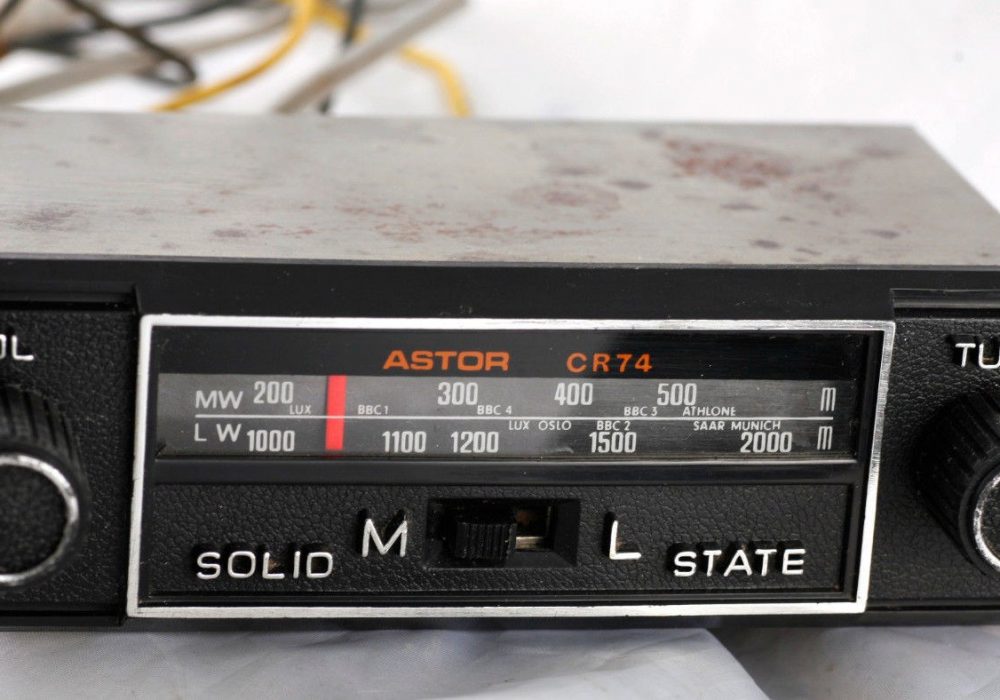 ASTOR CR74 Solid State 车载收音机