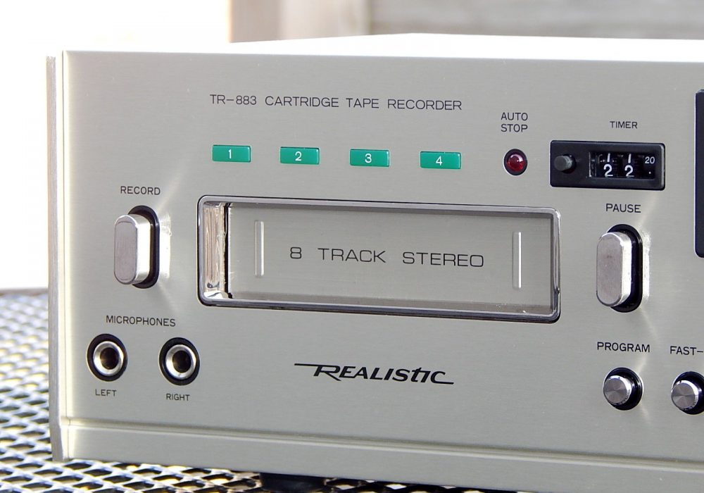 REALISTIC TR-883 8 Track 8轨磁带卡座