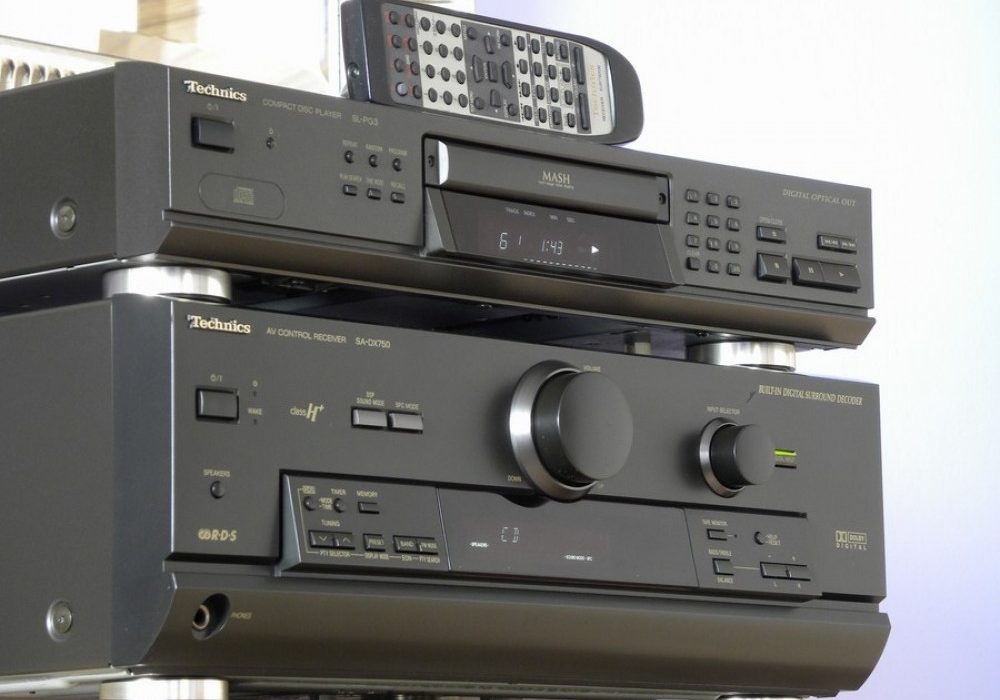 Technics SL-PG3 CD播放机 + SA-DX750 AV功率放大器