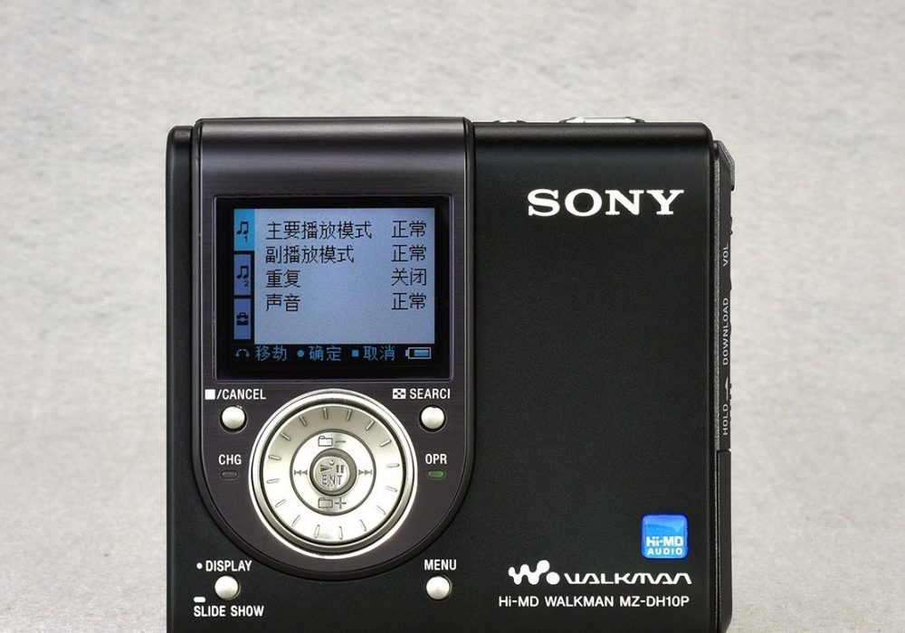 SONY MZ-DH10P Hi-MD MD随身听