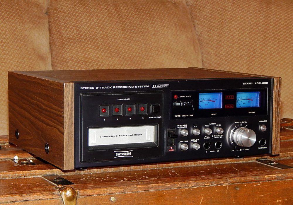 马兰士 Marantz Super Scope TDR-830 8 Track Tape 8轨磁带卡座