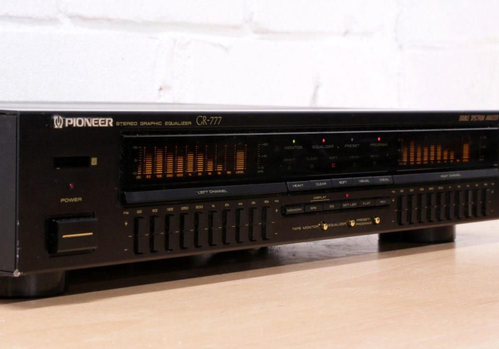 PIONEER GR-777 10段 图示均衡器