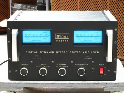 MC2600 McIntosh マッキントッシュ パワーアンプ（トランジスター）