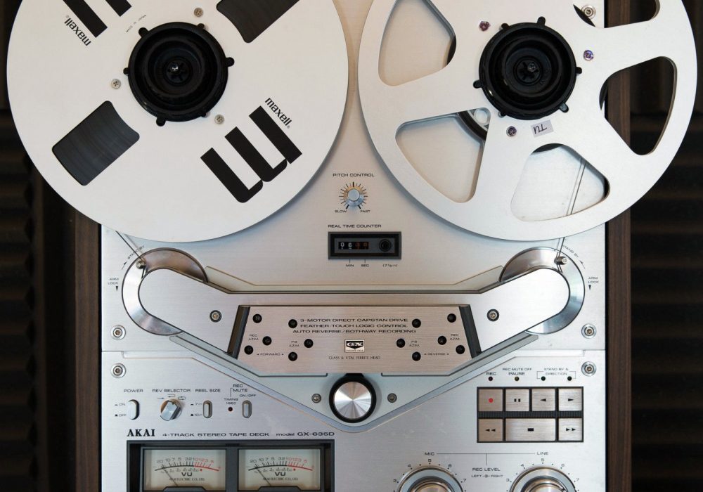 Akai GX-635D Reel to Reel 磁带录音机 - Serviced and Calibrated - With NAB