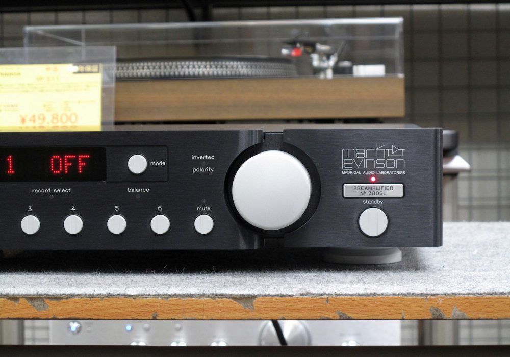 Mark Levinson No.380SL 前级放大器