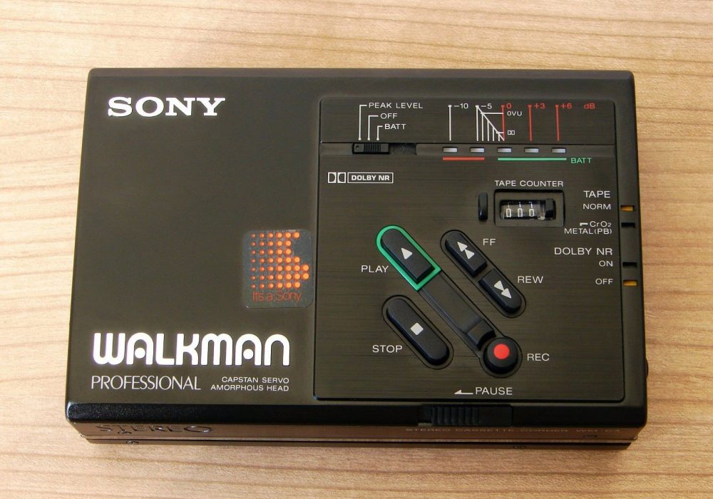 索尼 SONY professional walkman WM-D3 personal cassette corder
