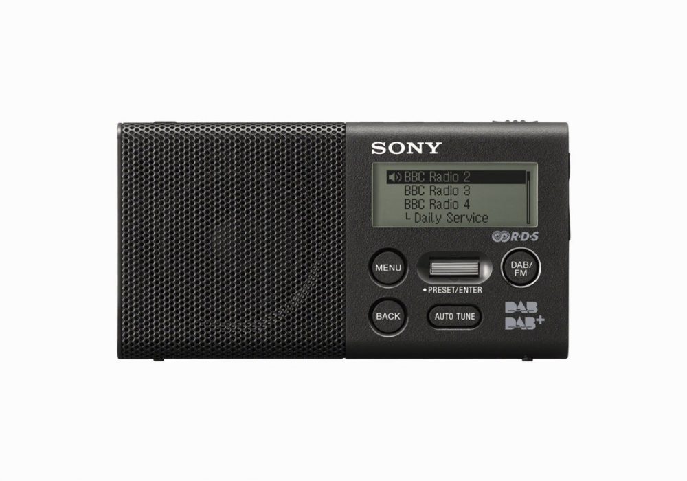 索尼 SONY XDR-P1DBP Pocket DAB/DAB+ 迷你收音机