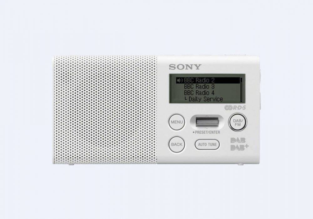 索尼 SONY XDR-P1DBP Pocket DAB/DAB+ 迷你收音机