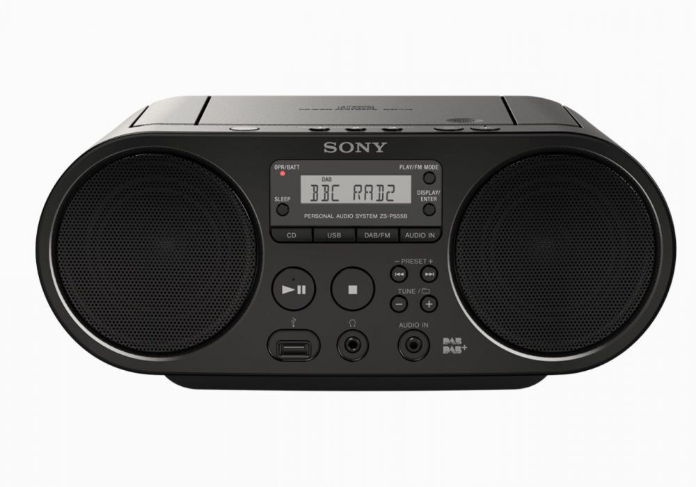 SONY ZS-PS55B CD/收音 便携式音响 一体机
