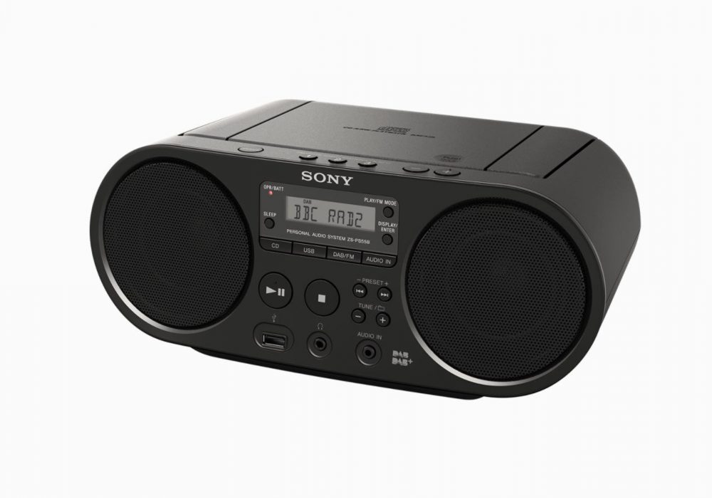 SONY ZS-PS55B CD/收音 便携式音响 一体机