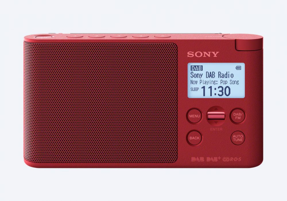 索尼 SONY XDR-S41D 便携 DAB/DAB+ 收音机