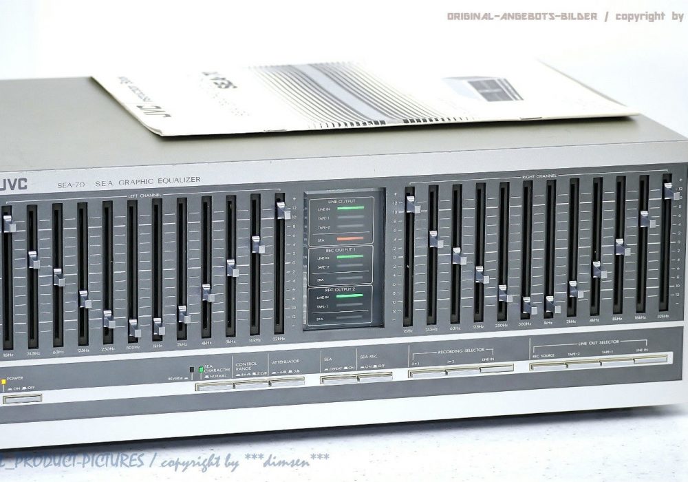 JVC SEA-70 S.E.A. Graphic Equalizer 图示均衡器