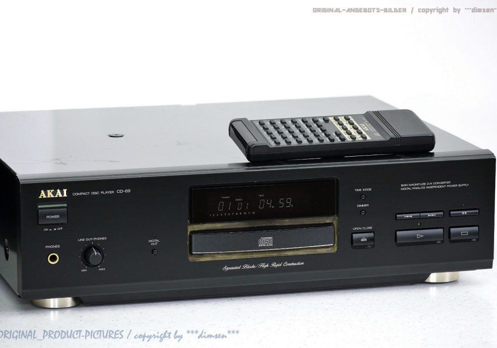 AKAI CD-69 High-End CD-Player CD播放机