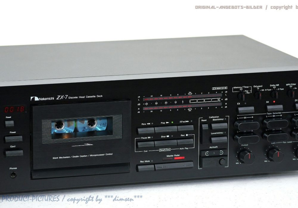 NAKAMICHI ZX-7 High-End 磁带卡座
