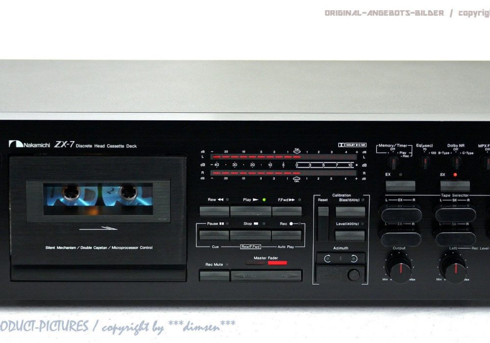 NAKAMICHI ZX-7 High-End 磁带卡座