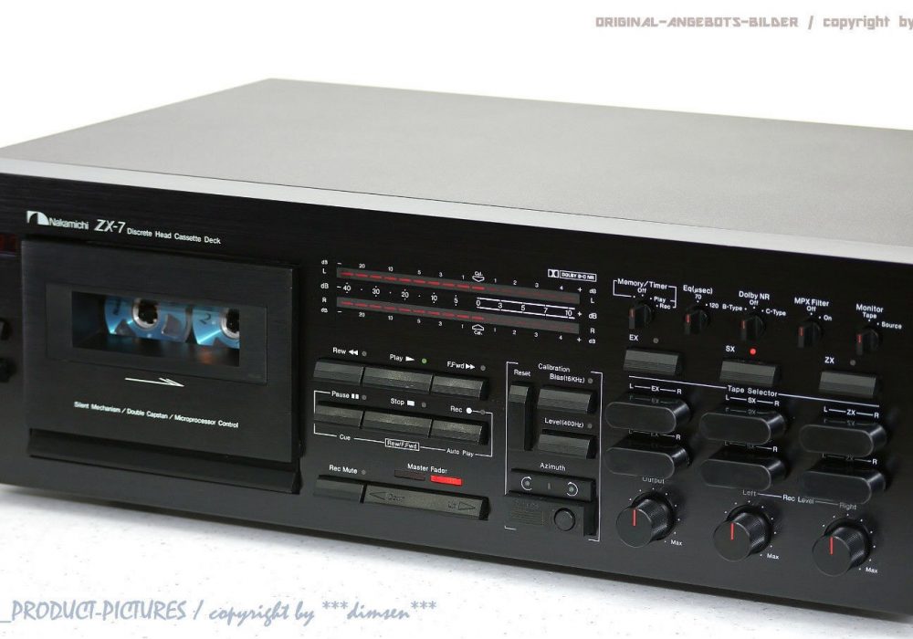 NAKAMICHI ZX-7 High-End 磁带卡座