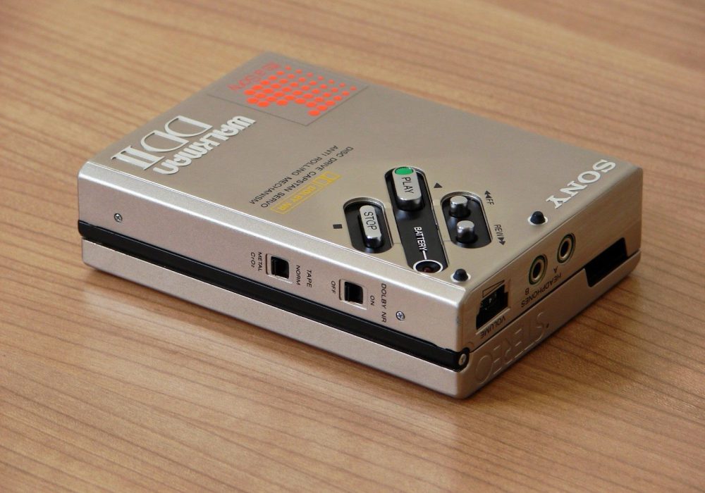 索尼 SONY walkman WM-DDII personal cassette player