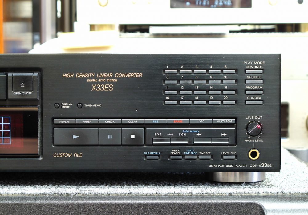 SONY CDP-X33ES CD播放机