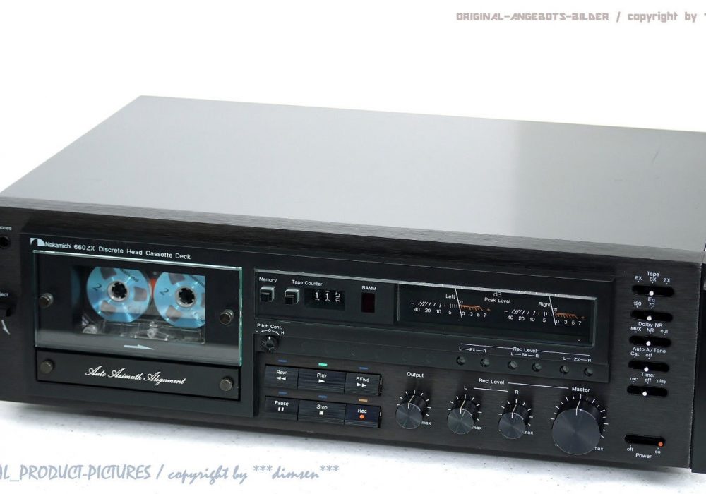 NAKAMICHI 660ZX High-End 卡座