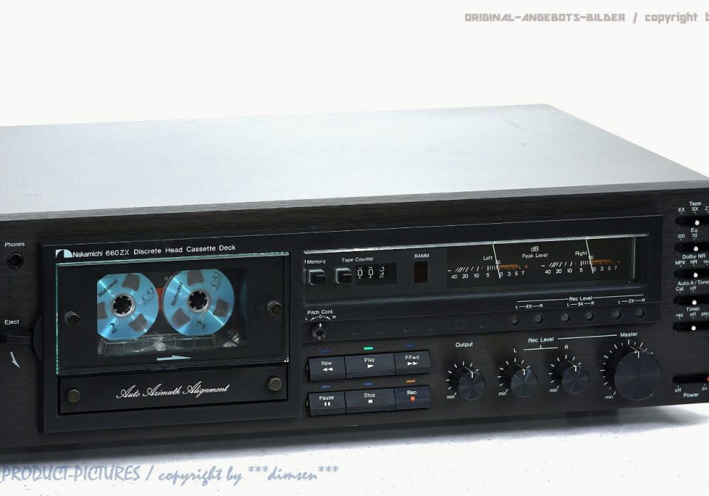 NAKAMICHI 660ZX High-End 卡座