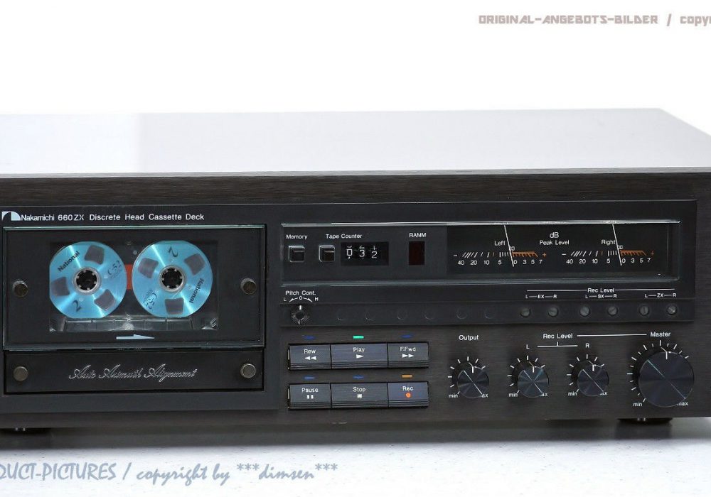 NAKAMICHI 660ZX High-End 卡座