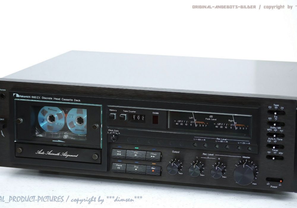 NAKAMICHI 660ZX High-End 卡座