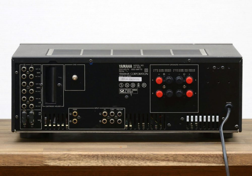 雅马哈 YAMAHA AX-930 立体声 Verstärker / Amplifier / Vollverstärker in schwarz