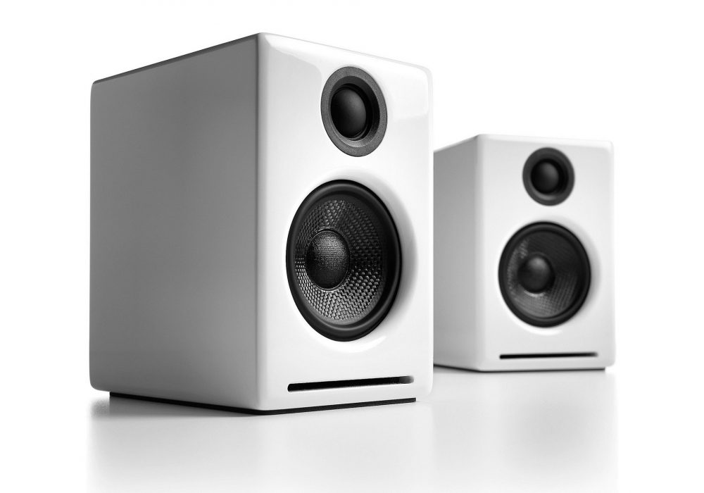 声擎 Audioengine A2+ (High-gloss White) 有源音箱