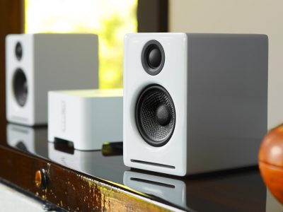 声擎 Audioengine A2+ (High-gloss White) 有源音箱