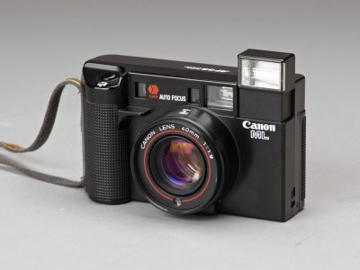 Canon AF35ML Sure Shot 35mm Film Camera w/40mm f1.9-Low Light Cult Classic+Xtras